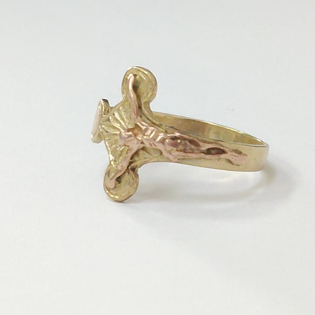 ANILLO ORO 10 K 2.3 GRMS (SEMINUEVO)