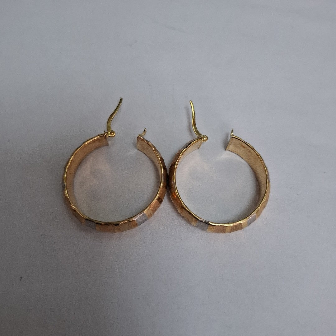 ARRACADAS PAR ORO 14 K 4,60 GRMS (SEMINUEVO)