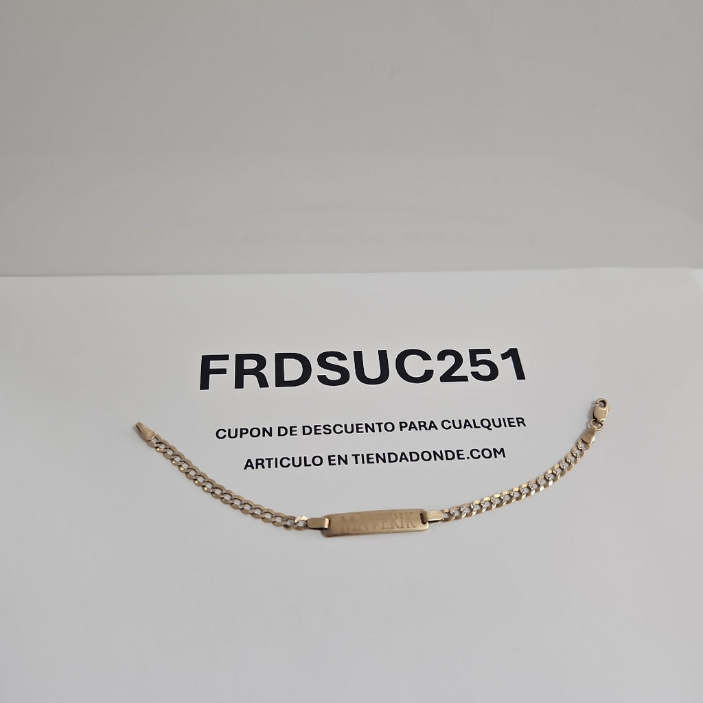ESCLAVA ORO 10 K 2.5 GRMS (SEMINUEVO)