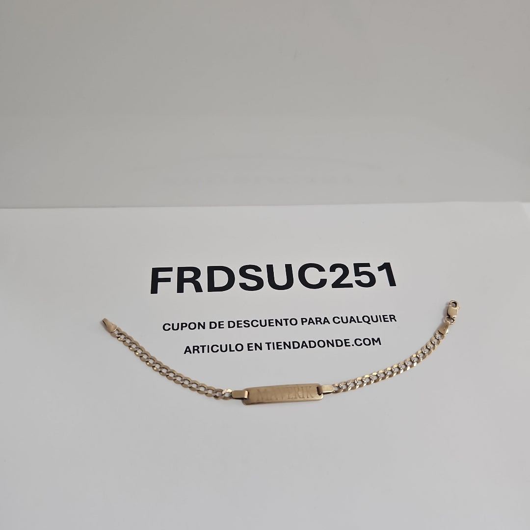 ESCLAVA ORO 10 K 2.5 GRMS (SEMINUEVO)