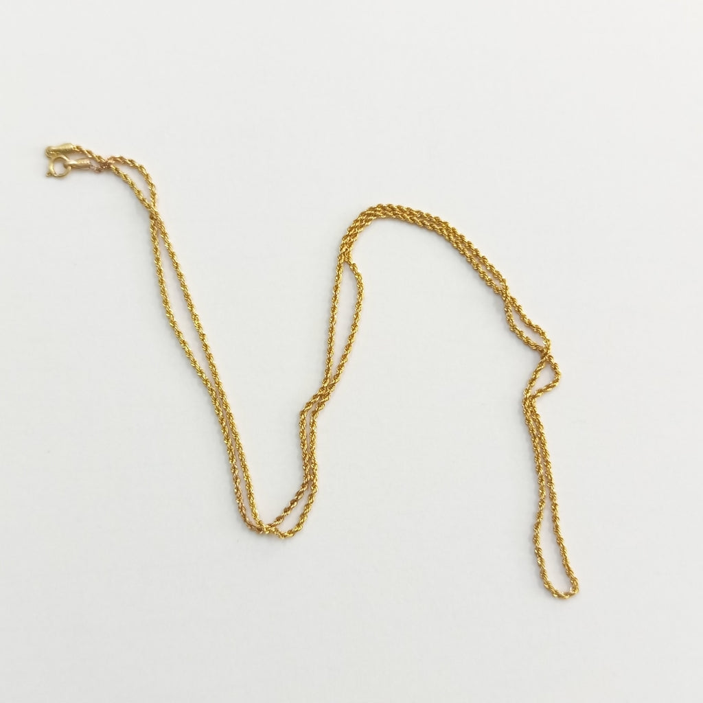 CADENA ORO 14 K 1.5 GRMS (SEMINUEVO)