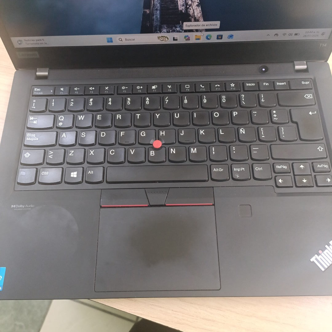 LAPTOP LENOVO THINKPAD T14 GEN 2 (2023) 512 GB SSD 16 GB RAM (SEMINUEVO)