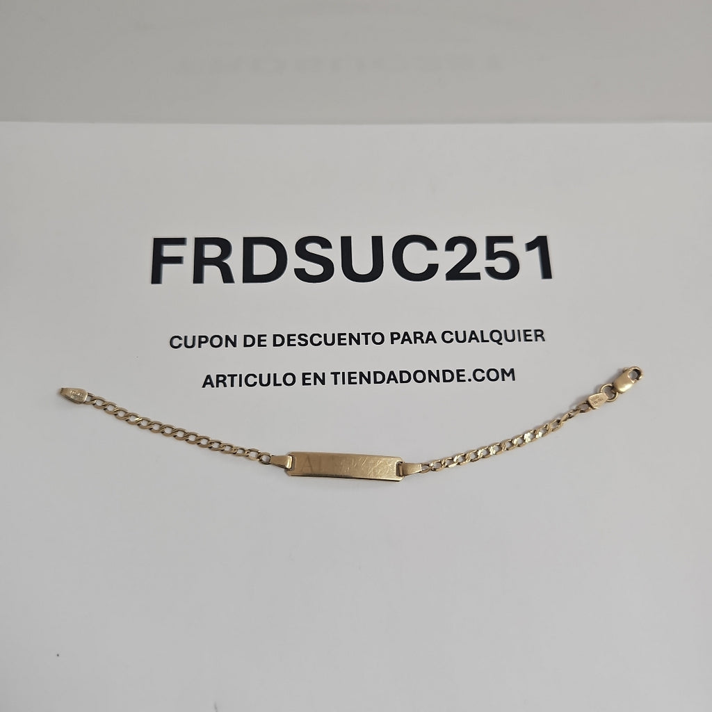 ESCLAVA ORO 10 K 1.9 GRMS (SEMINUEVO)