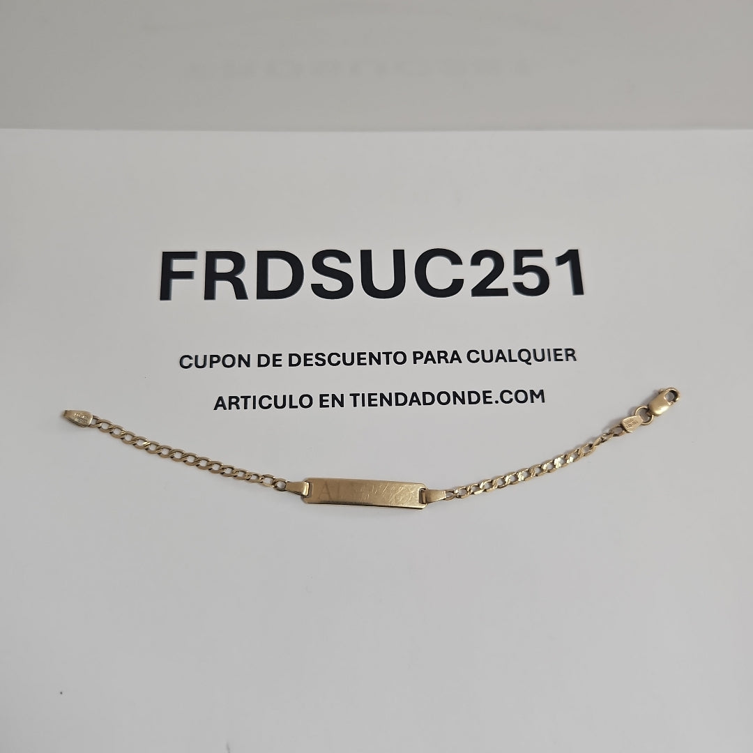 ESCLAVA ORO 10 K 1.9 GRMS (SEMINUEVO)
