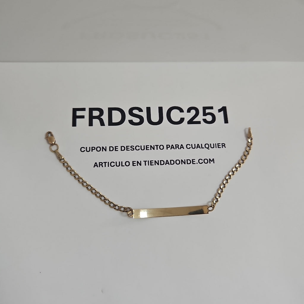 ESCLAVA ORO 10 K 3.1 GRMS (SEMINUEVO)