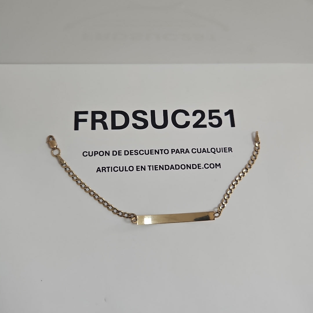 ESCLAVA ORO 10 K 3.1 GRMS (SEMINUEVO)