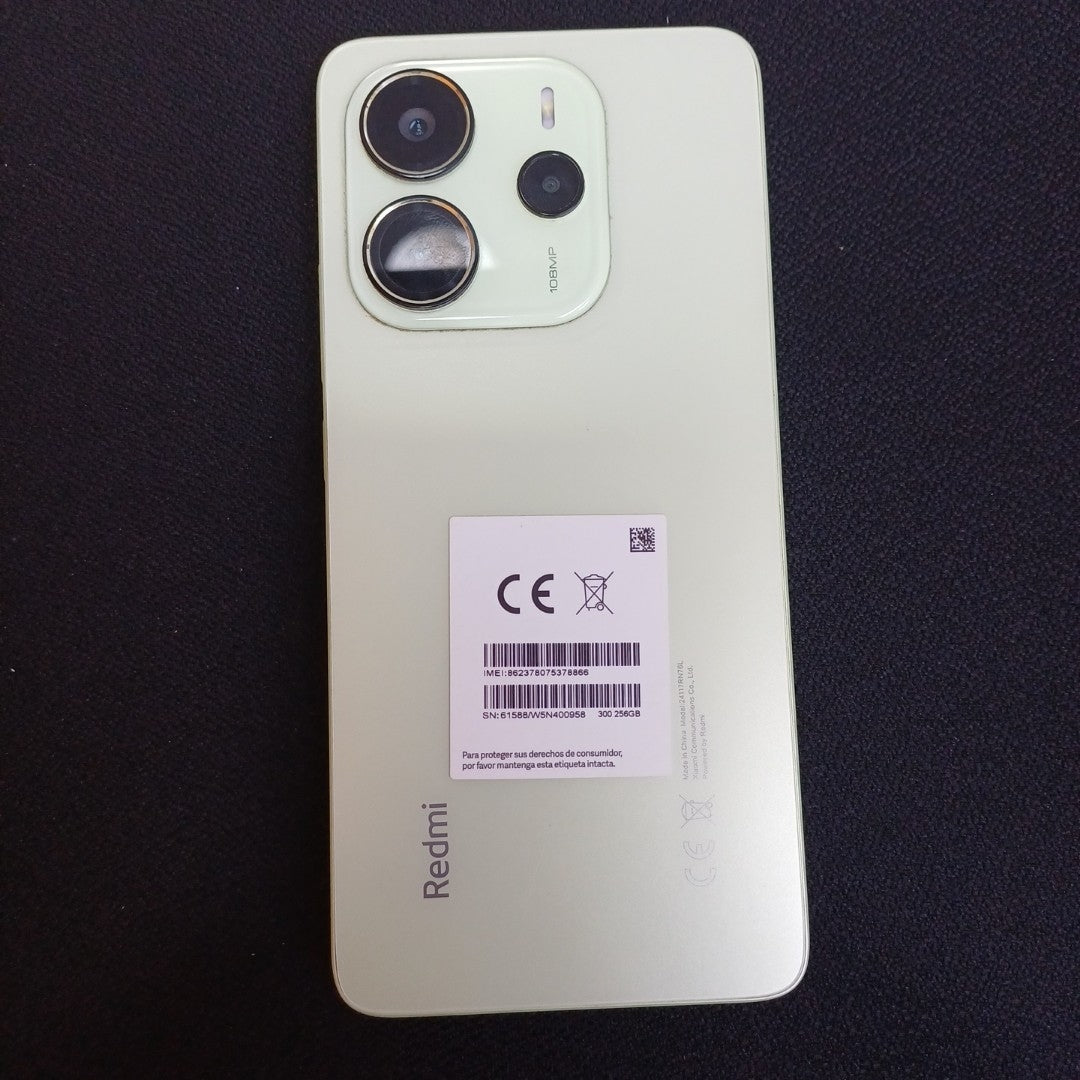 CELULAR XIAOMI REDMI NOTE 14 24117RN76L (2025) 256 GB 8 GB RAM (SEMINUEVO)