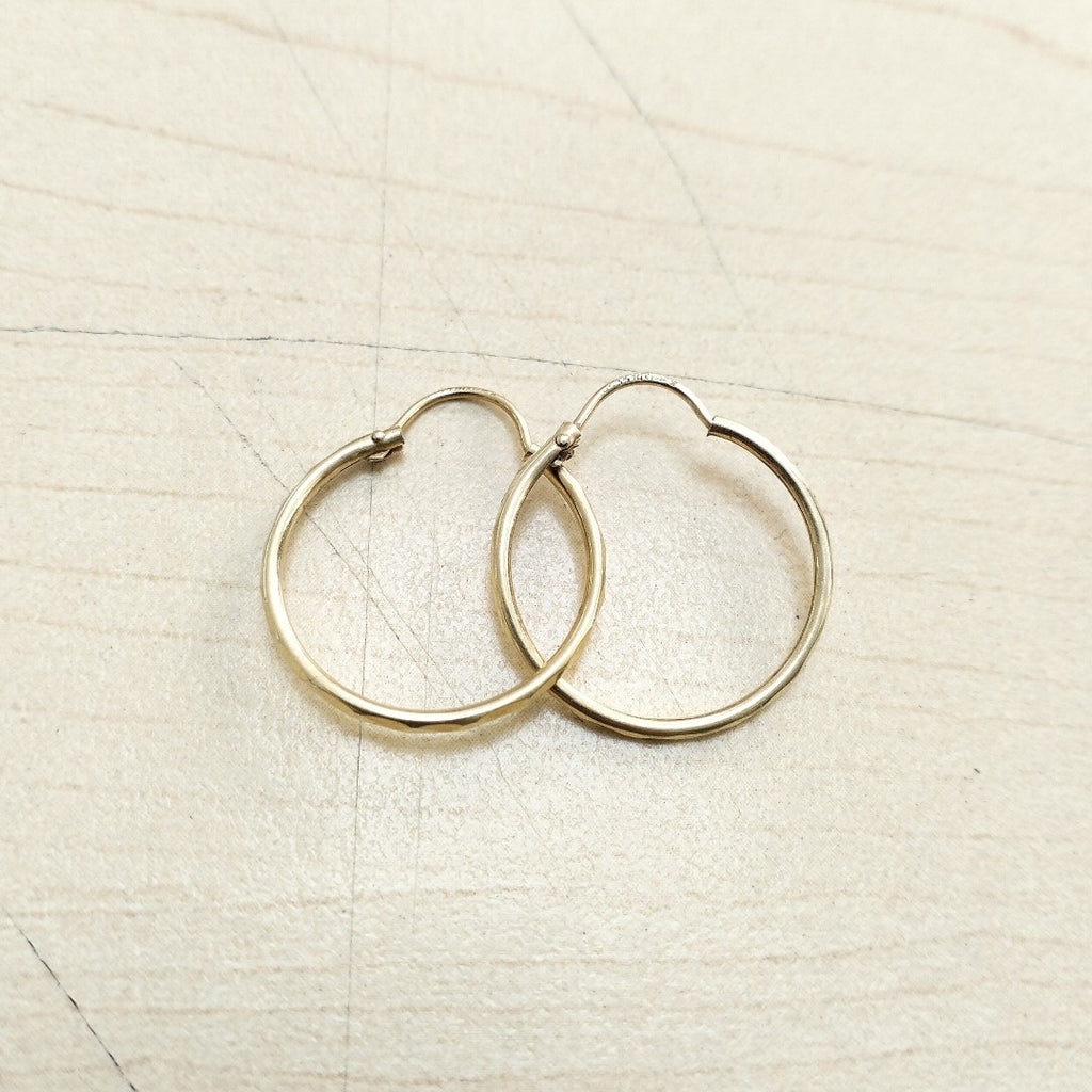 ARRACADAS PAR ORO 14 K 1,00 GRMS (SEMINUEVO)