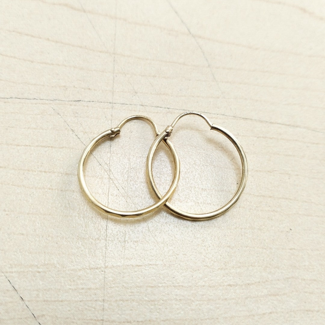 ARRACADAS PAR ORO 14 K 1,00 GRMS (SEMINUEVO)