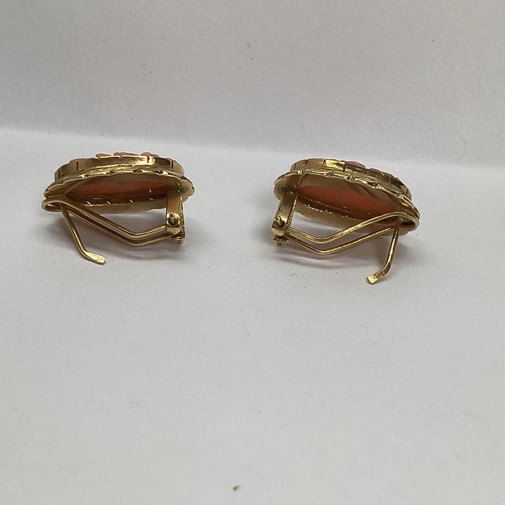 ARETES PAR ORO 14 K 6.3 GRMS (SEMINUEVO)