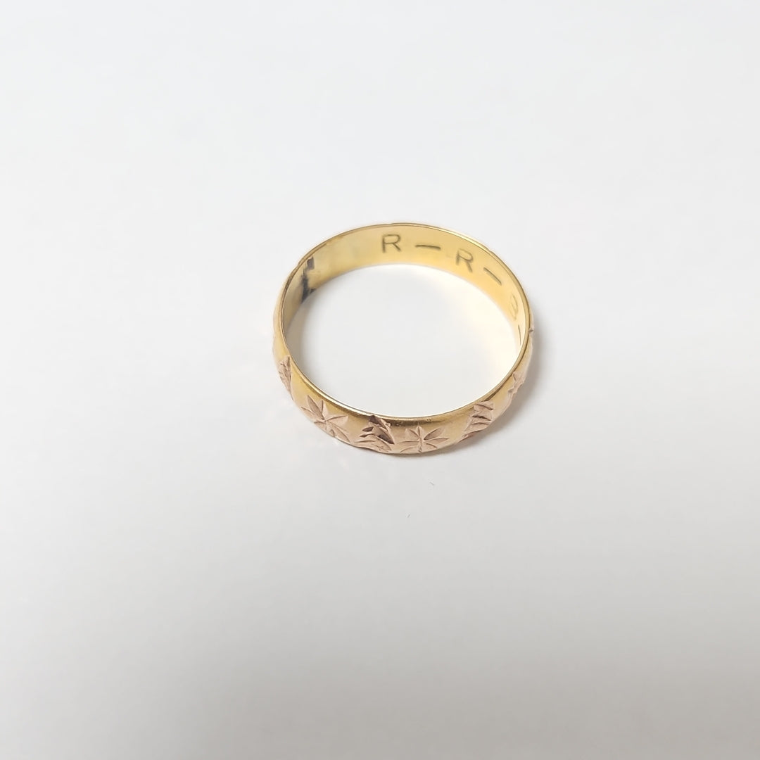 ANILLO ORO 10 K 3,00 GRMS (SEMINUEVO)