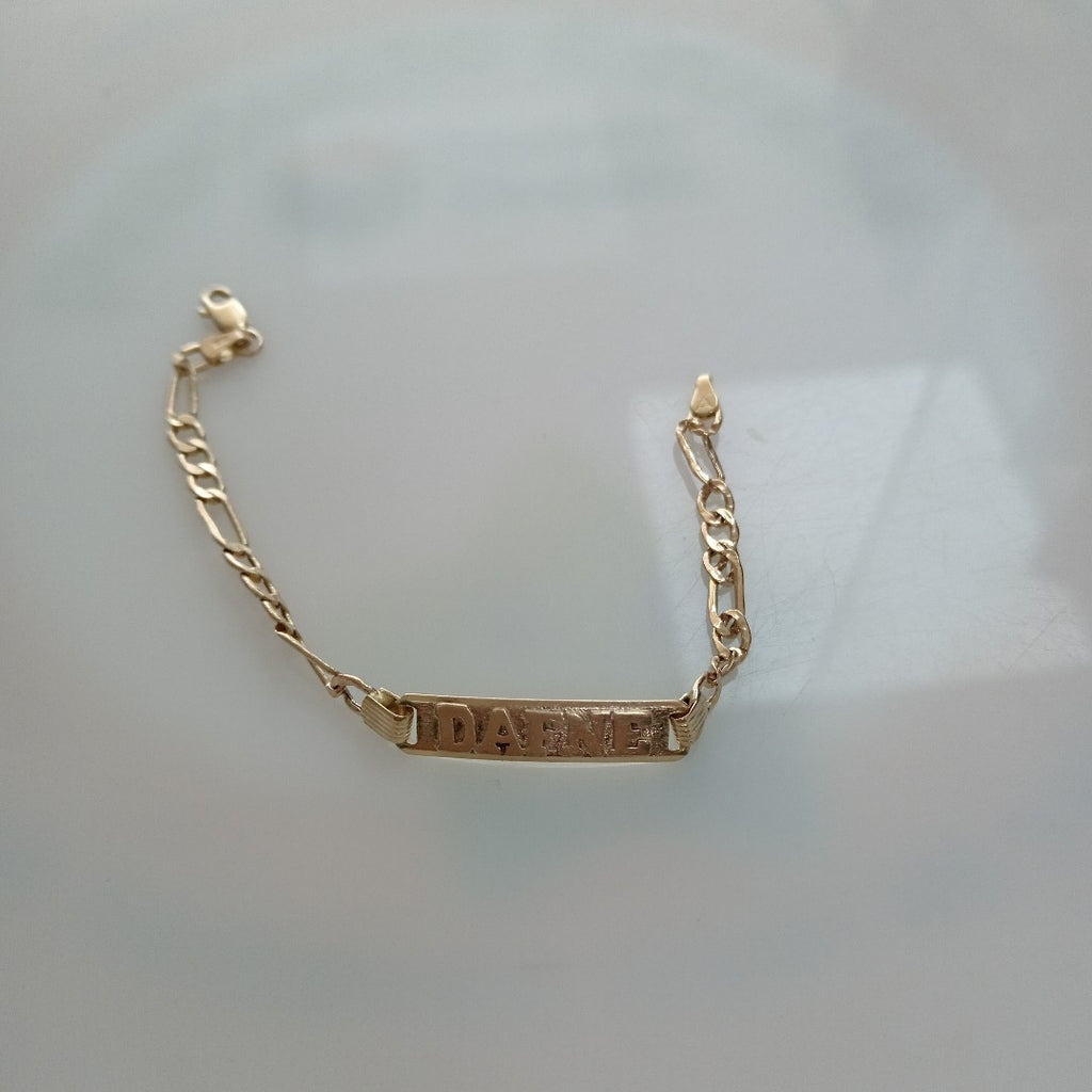 ESCLAVA ORO 14 K 4.1 GRMS (SEMINUEVO)