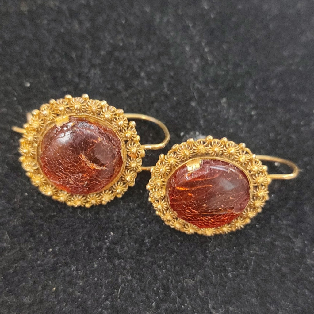 ARETES PAR ORO 10 K 4,20 GRMS (SEMINUEVO)
