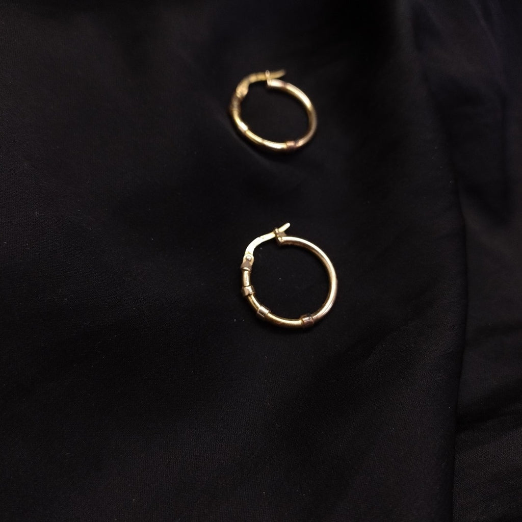 ARRACADAS PAR ORO 14 K 2,30 GRMS (SEMINUEVO)