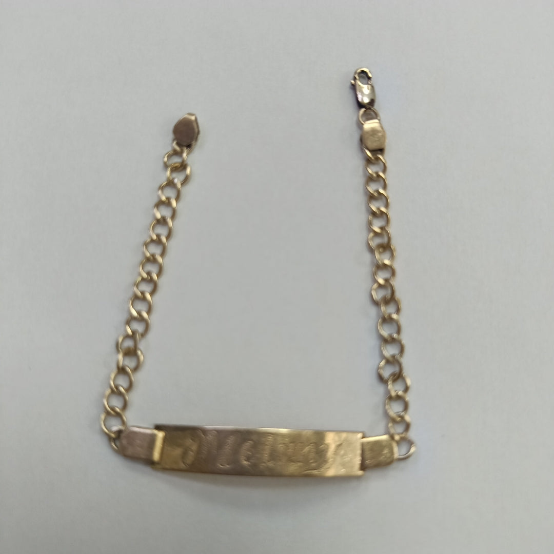 ESCLAVA ORO 10 K 3,80 GRMS (SEMINUEVO)