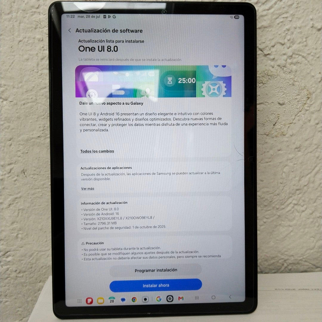 TABLETA SAMSUNG GALAXY TAB A9+ SM-X210 (2023) 128 GB 8 GB RAM (SEMINUEVO)