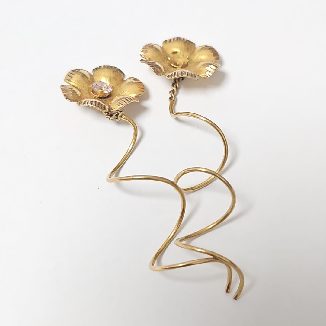 ARETES PAR ORO 8 K 3,00 GRMS (SEMINUEVO)