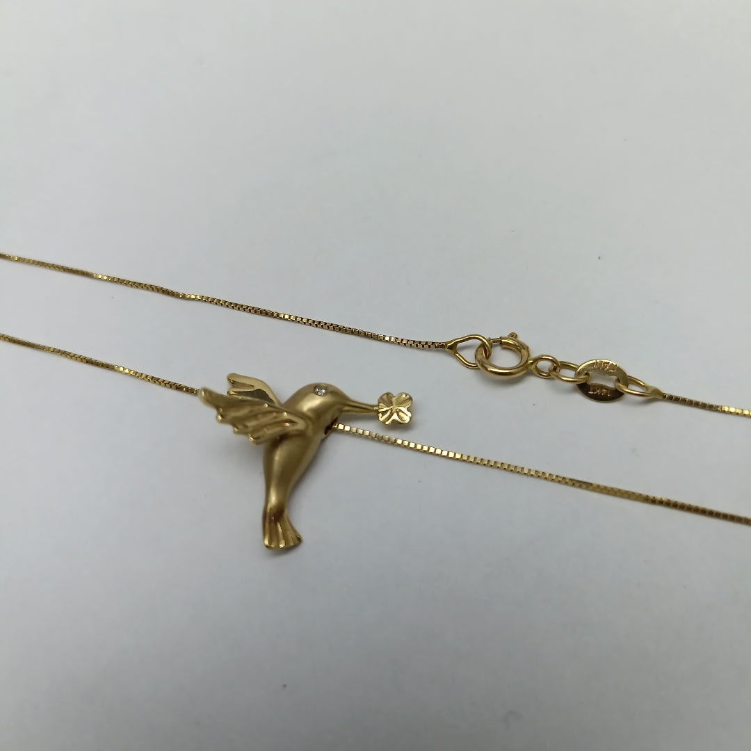 GARGANTILLA ORO 14 K 2.2 GRMS (SEMINUEVO)