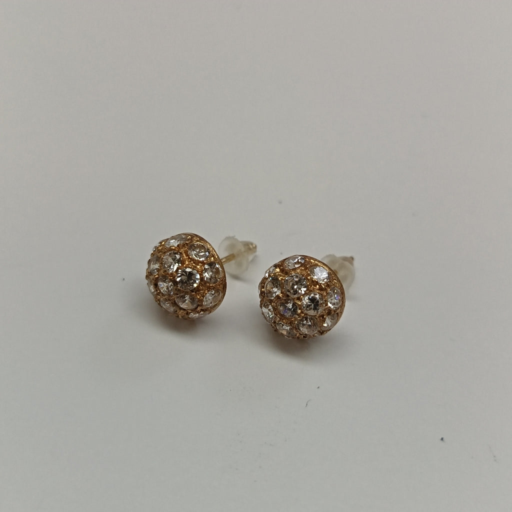 BROQUELES PAR ORO 14 K 2,00 GRMS (SEMINUEVO)