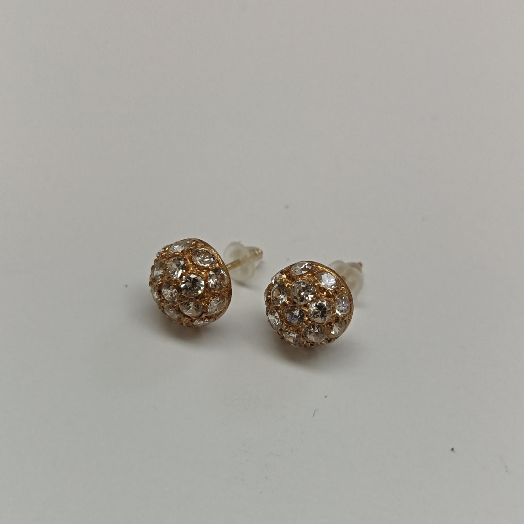 BROQUELES PAR ORO 14 K 2,00 GRMS (SEMINUEVO)