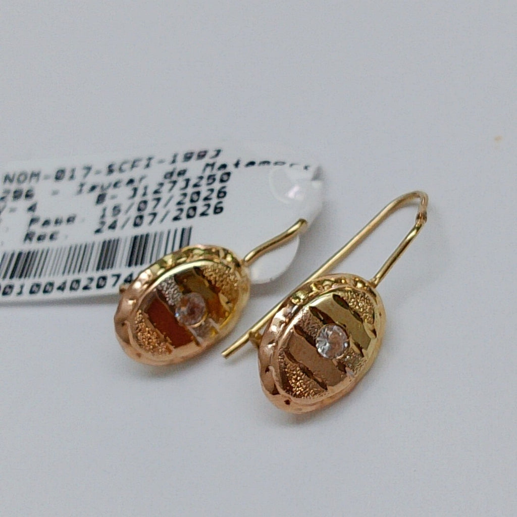 ARETES PAR ORO 10 K 0.9 GRMS (SEMINUEVO)