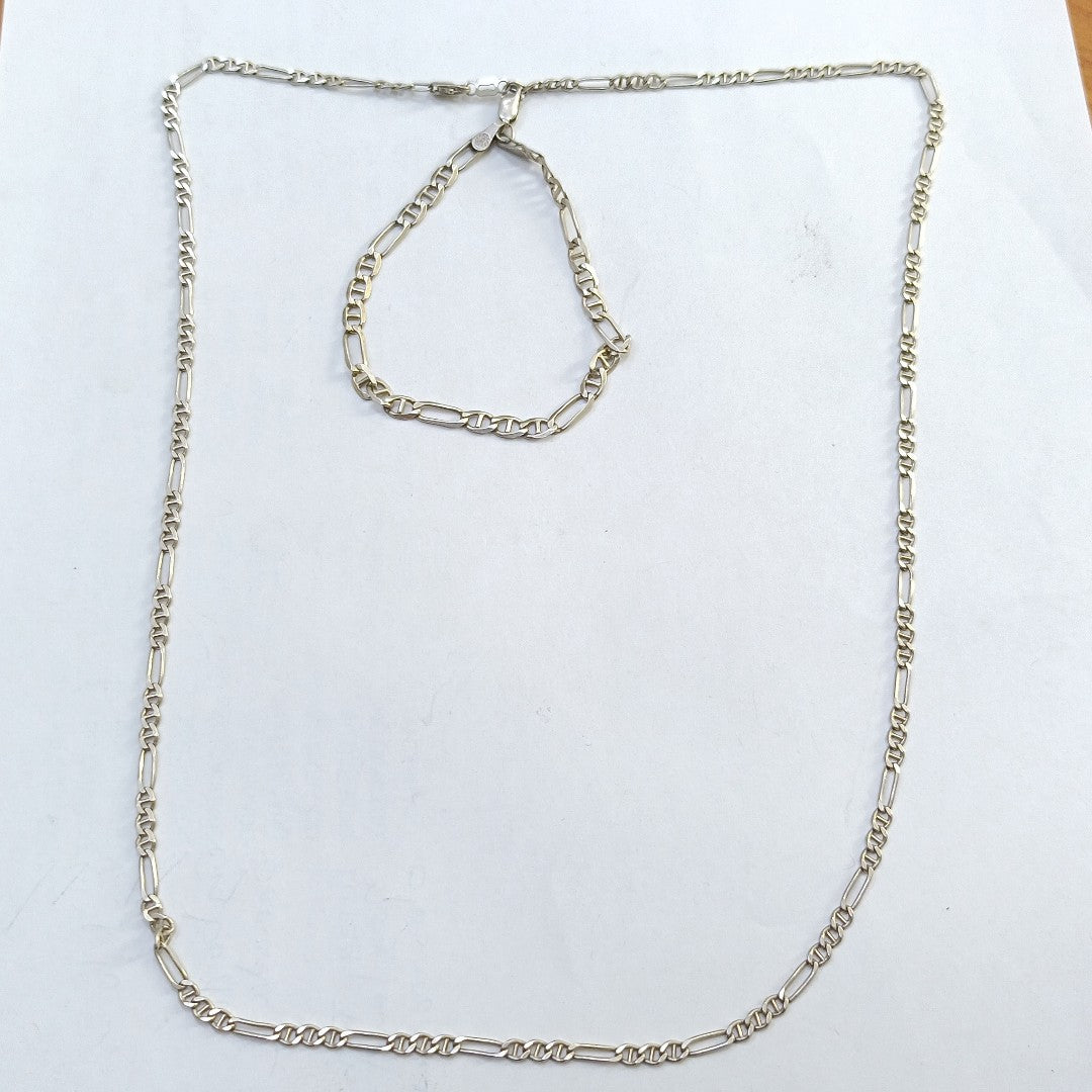 CADENA, PULSERA PLATA 12.7 GRMS (SEMINUEVO)