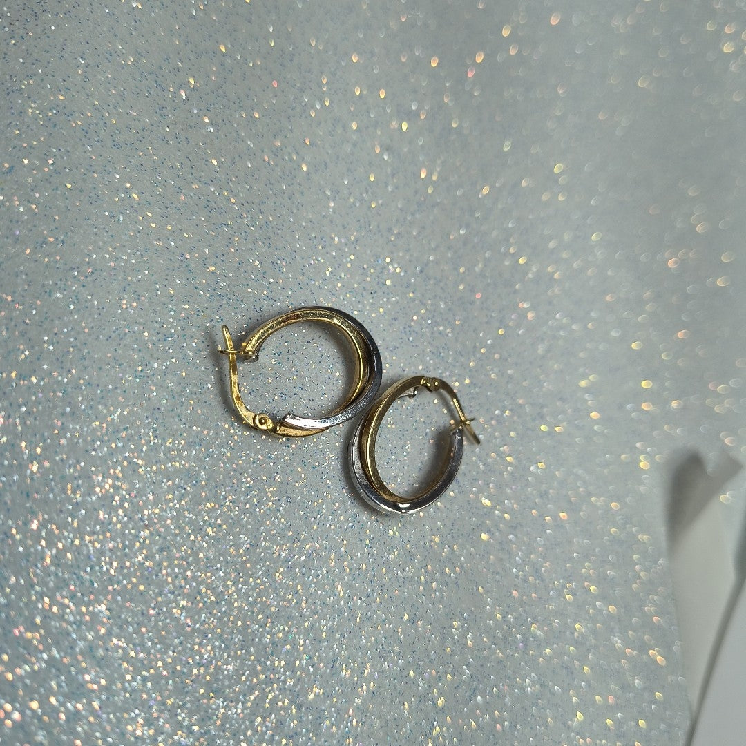 ARRACADAS PAR ORO 14 K 1.4 GRMS (SEMINUEVO)