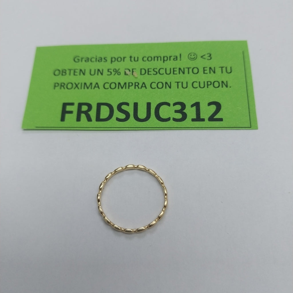 ANILLITO ORO 14 K 1.2 GRMS (SEMINUEVO)