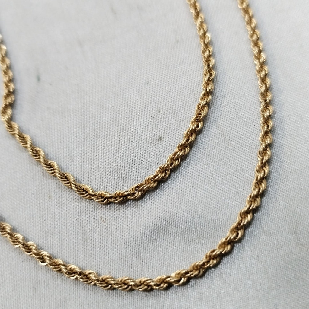 CADENA ORO 14 K 8.7 GRMS (SEMINUEVO)