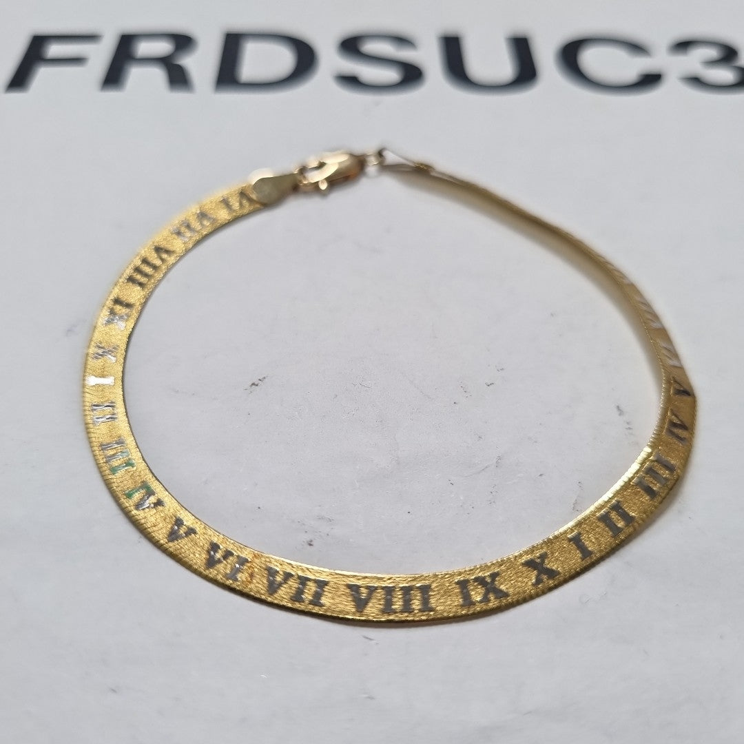 PULSERA ORO 14 K 3.1 GRMS (SEMINUEVO)