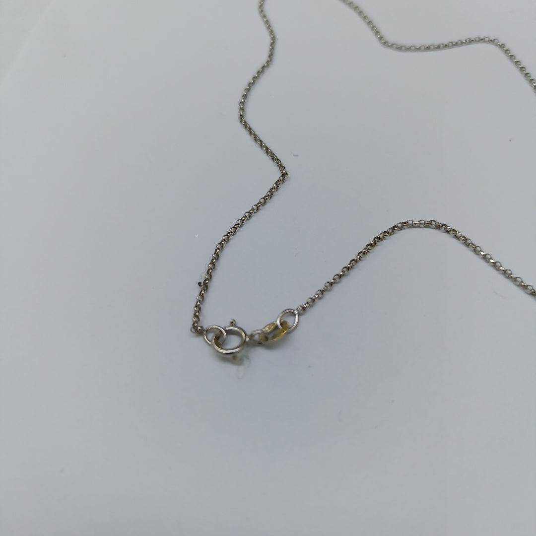 CADENA ORO BLANCO 14 K 1.5 GRMS (SEMINUEVO)