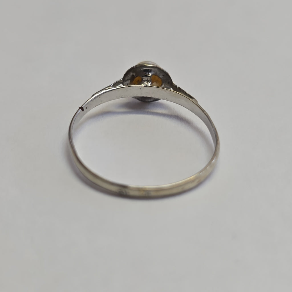 ANILLITO ORO BLANCO 14 K 0,90 GRMS (SEMINUEVO)