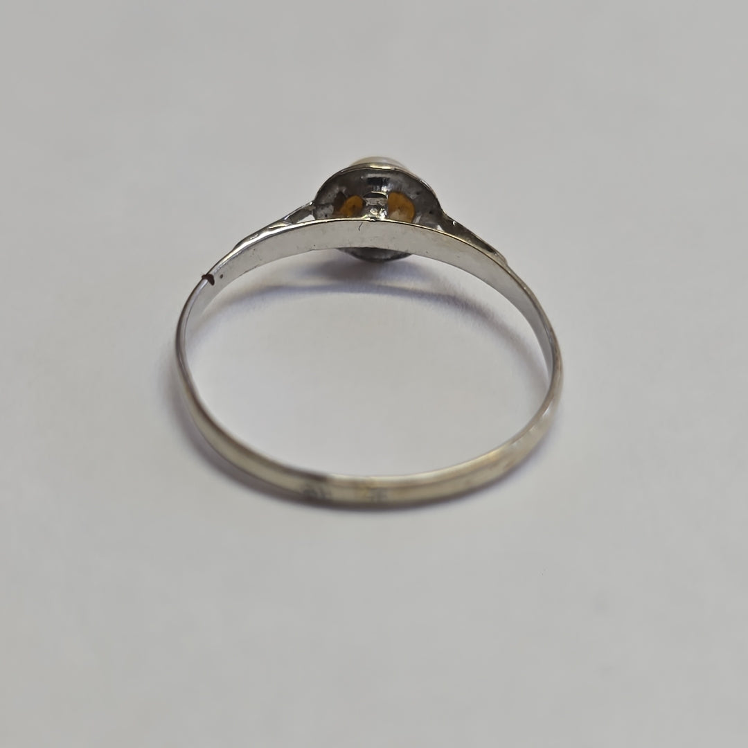 ANILLITO ORO BLANCO 14 K 0,90 GRMS (SEMINUEVO)