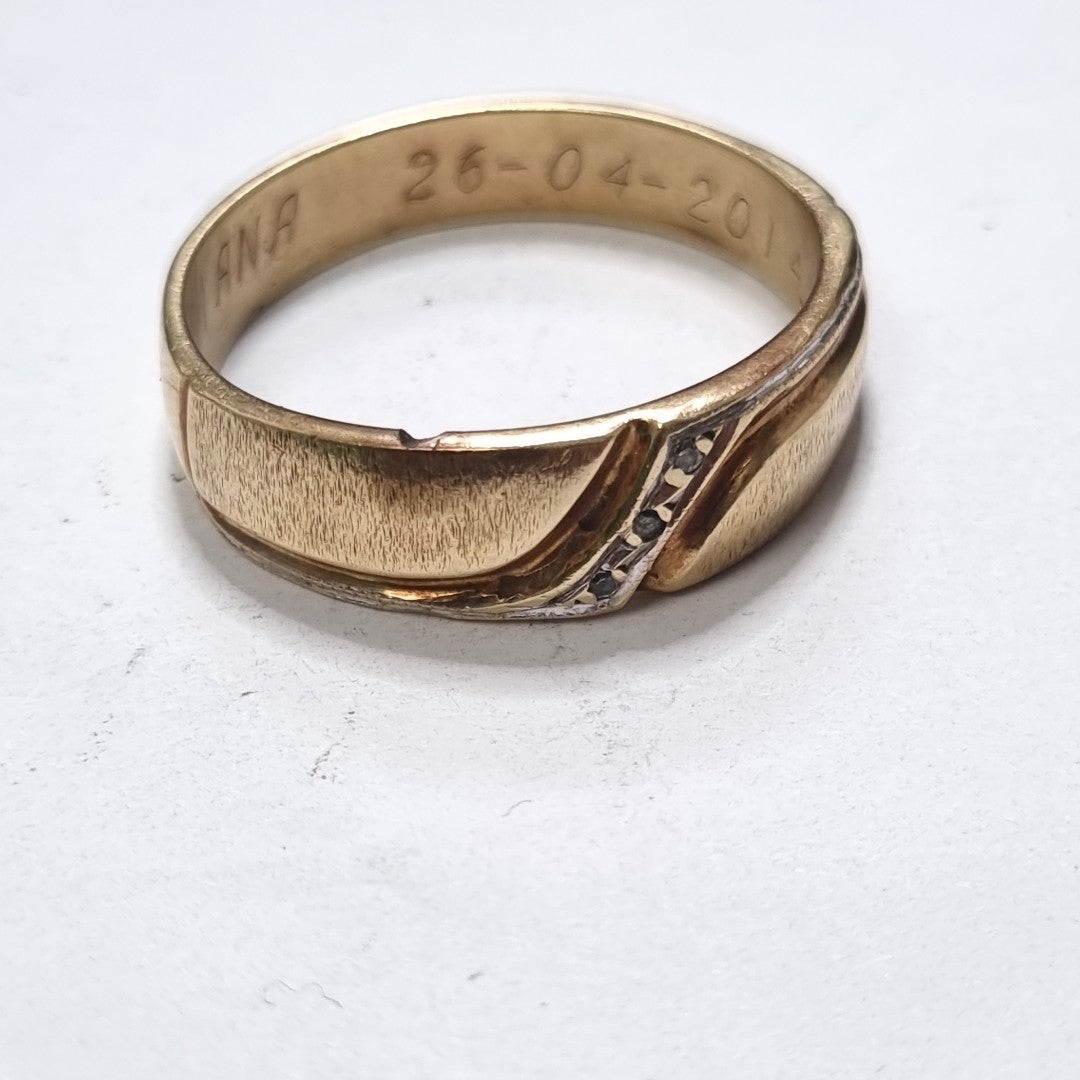 ARGOLLA ORO 14 K 6.7 GRMS (SEMINUEVO)