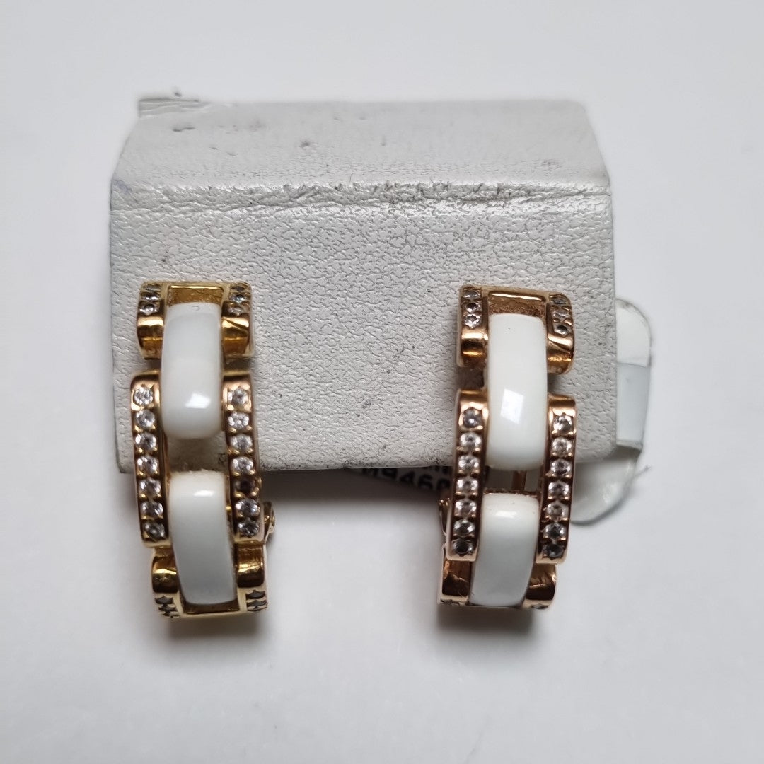 ARETES PAR ORO 14 K 8.8 GRMS (SEMINUEVO)