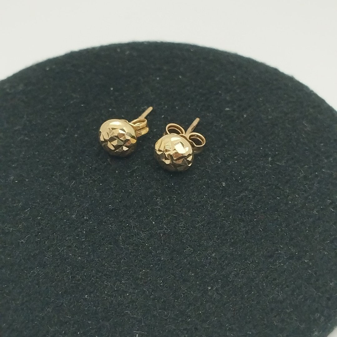 BROQUELES PAR ORO 14 K 1.3 GRMS (SEMINUEVO)