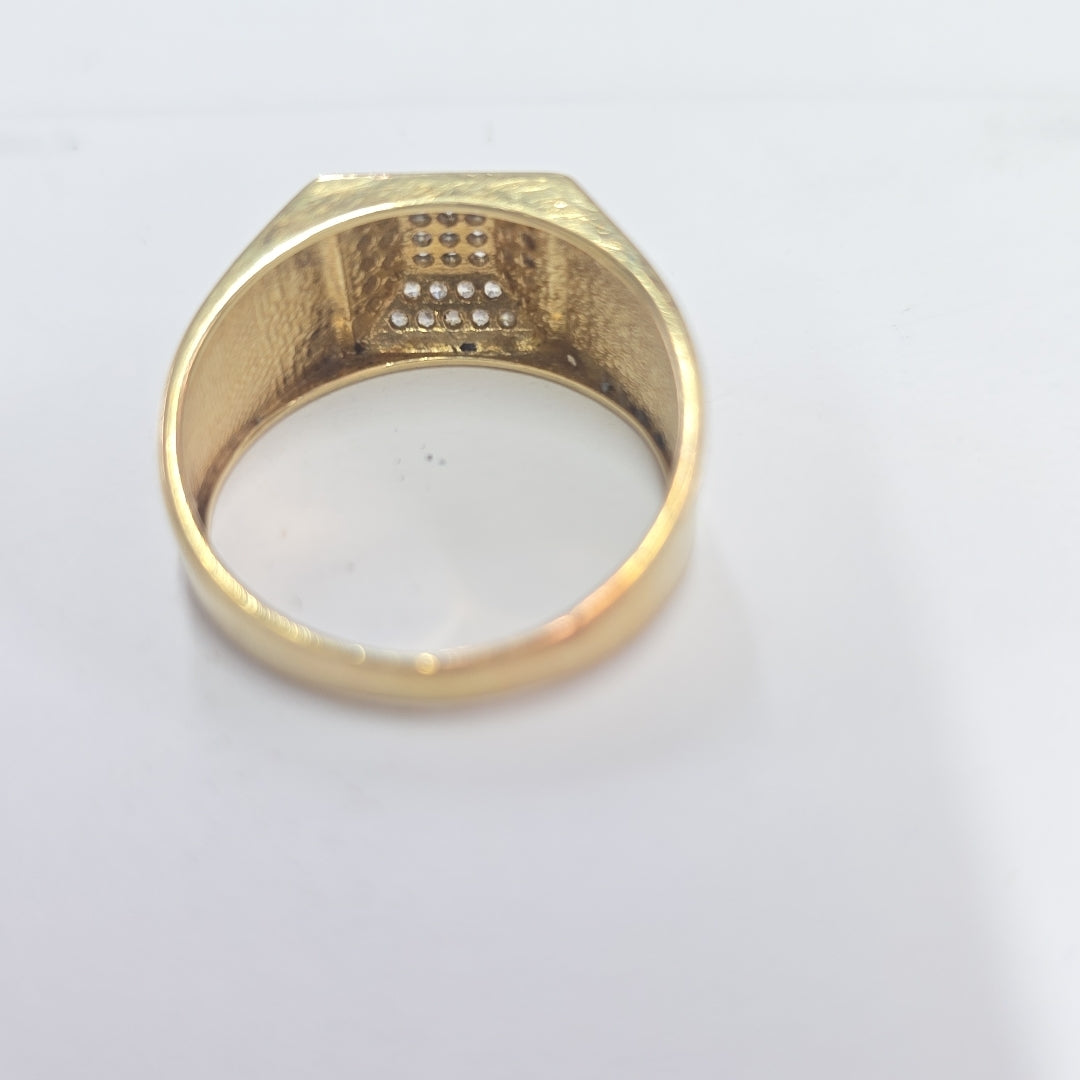ANILLO ORO 14 K 5.3 GRMS (SEMINUEVO)