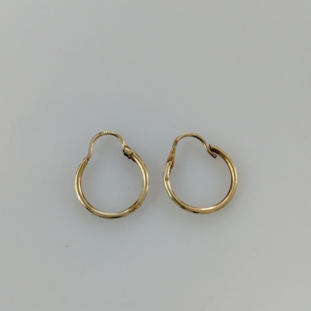 ARRACADAS PAR ORO 10 K 0.9 GRMS (SEMINUEVO)