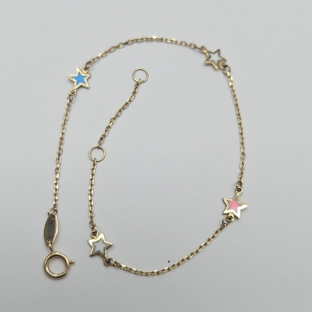 PULSERA ORO 14 K 0.9 GRMS (SEMINUEVO)