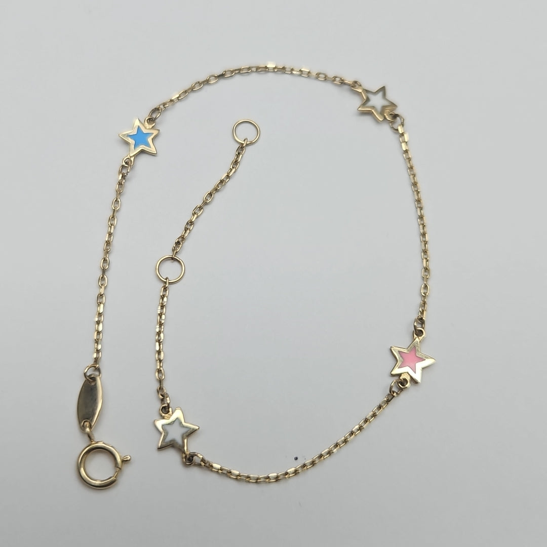 PULSERA ORO 14 K 0.9 GRMS (SEMINUEVO)