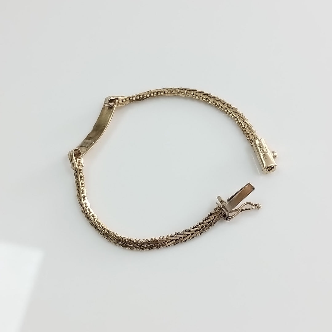 ESCLAVA ORO 14 K 4,10 GRMS (SEMINUEVO)
