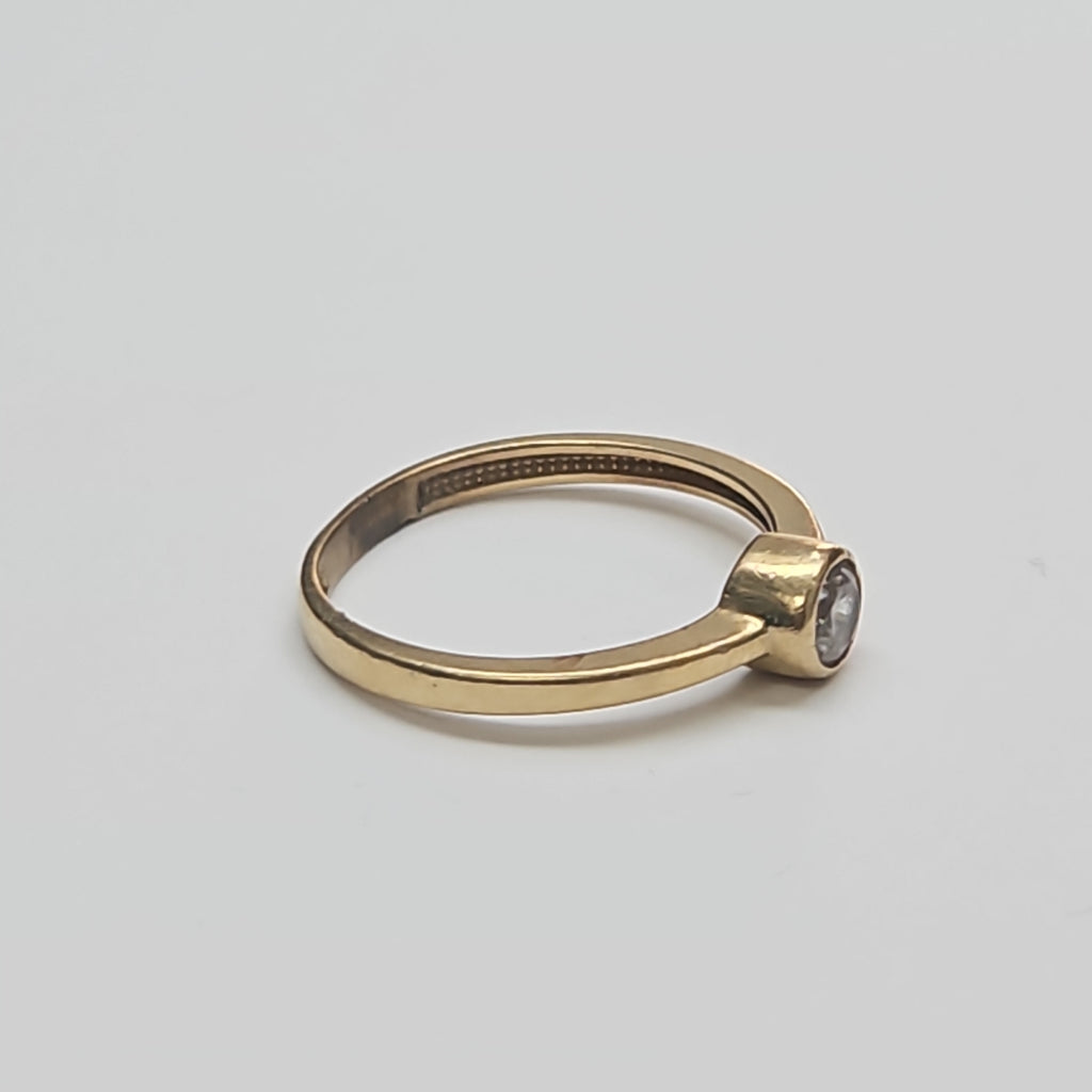 ANILLO ORO 10 K 1.4 GRMS (SEMINUEVO)