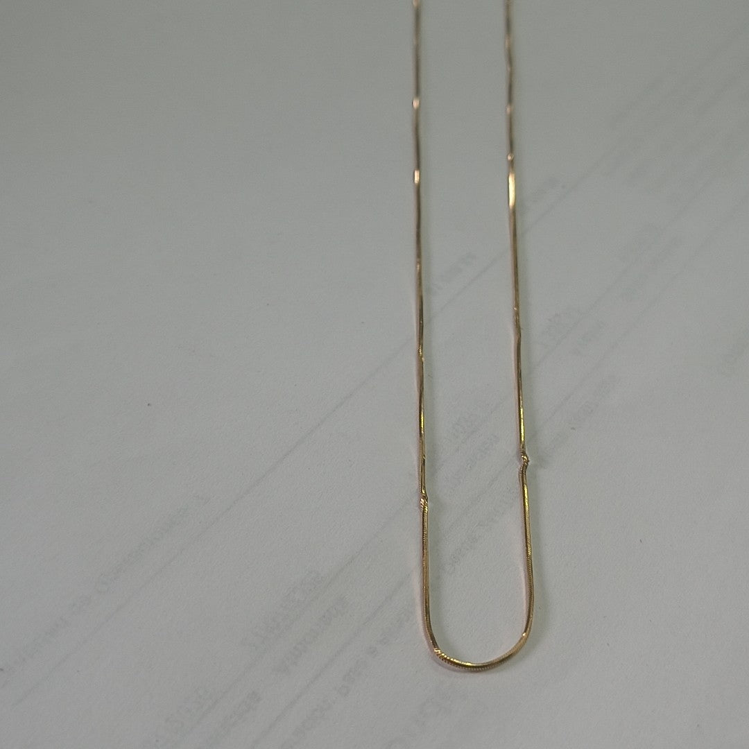 CADENA ORO 14 K 2.1 GRMS (SEMINUEVO)