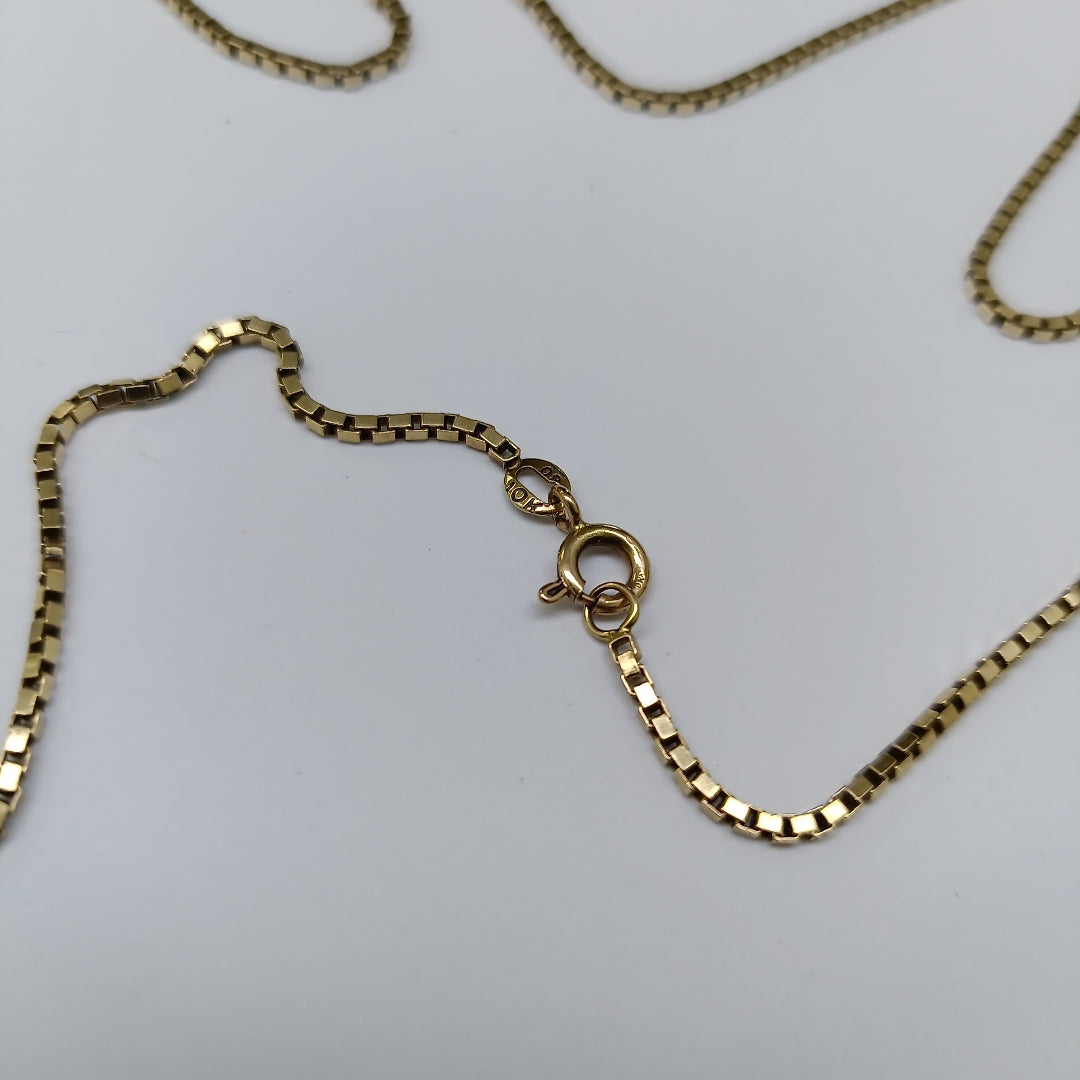 CADENA ORO 10 K 7.6 GRMS (SEMINUEVO)