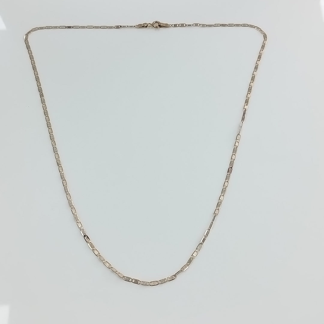 CADENA ORO 14 K 2,60 GRMS (SEMINUEVO)