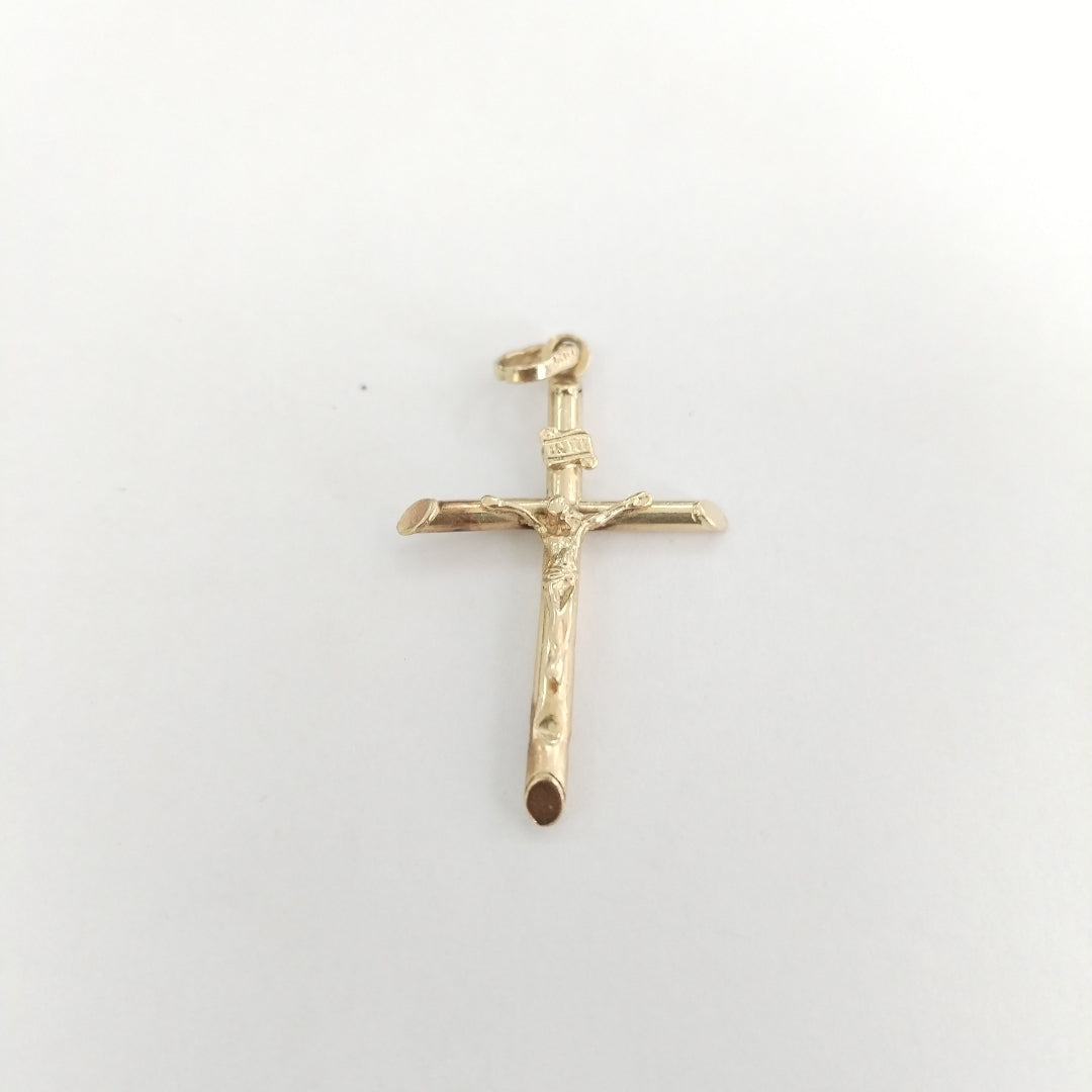 CRUCIFIJO ORO 10 K 1,70 GRMS (SEMINUEVO)