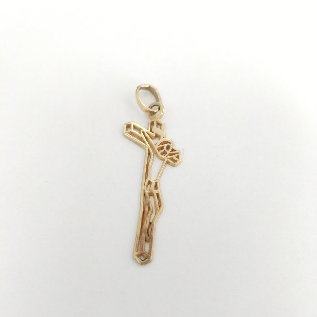 CRUCIFIJO ORO 10 K 2,00 GRMS (SEMINUEVO)