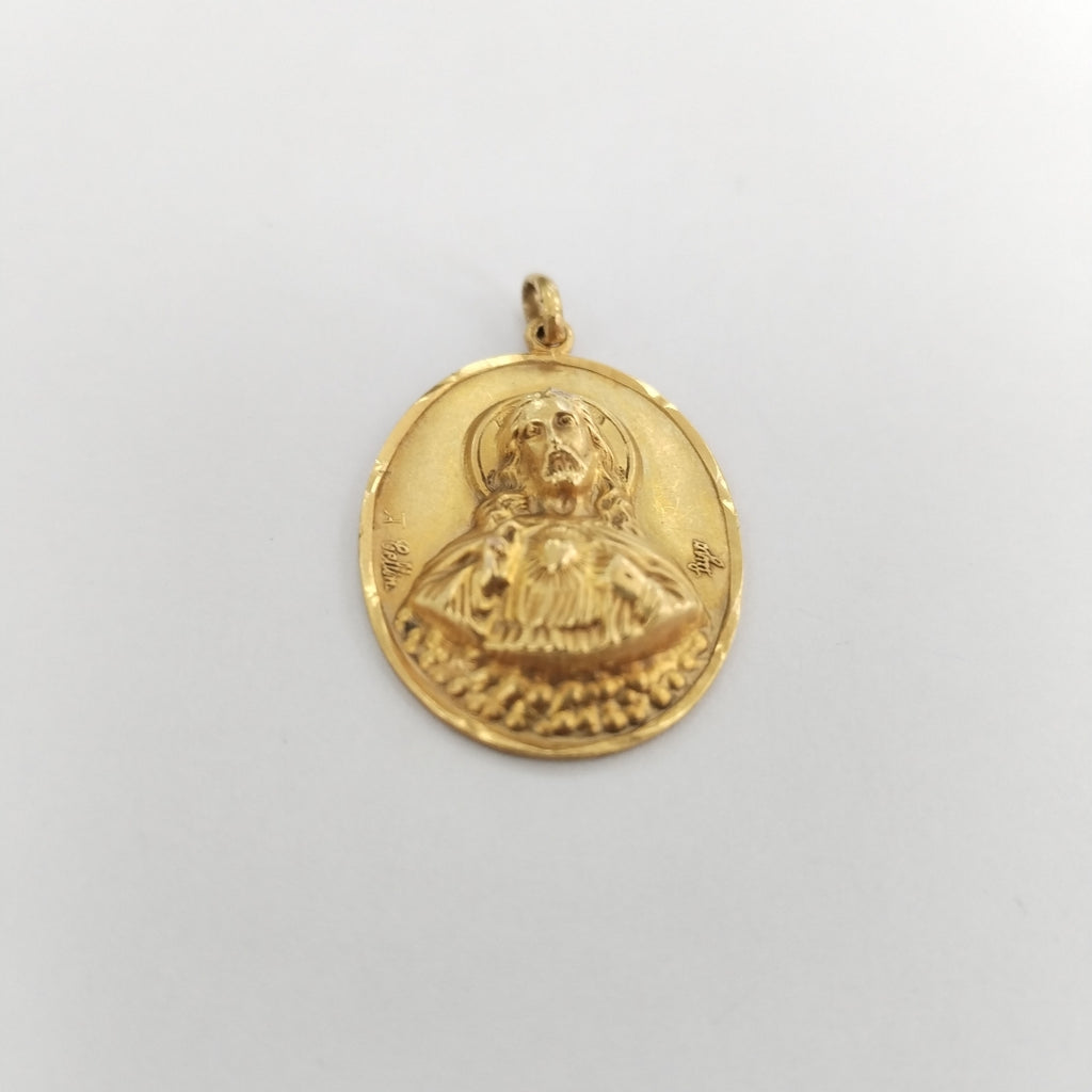 MEDALLA RELIGIOSA ORO 8 K 4,50 GRMS (SEMINUEVO)