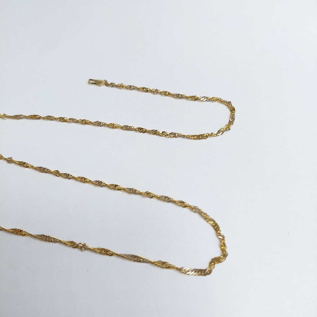 CADENA ORO 14 K 2,70 GRMS (SEMINUEVO)