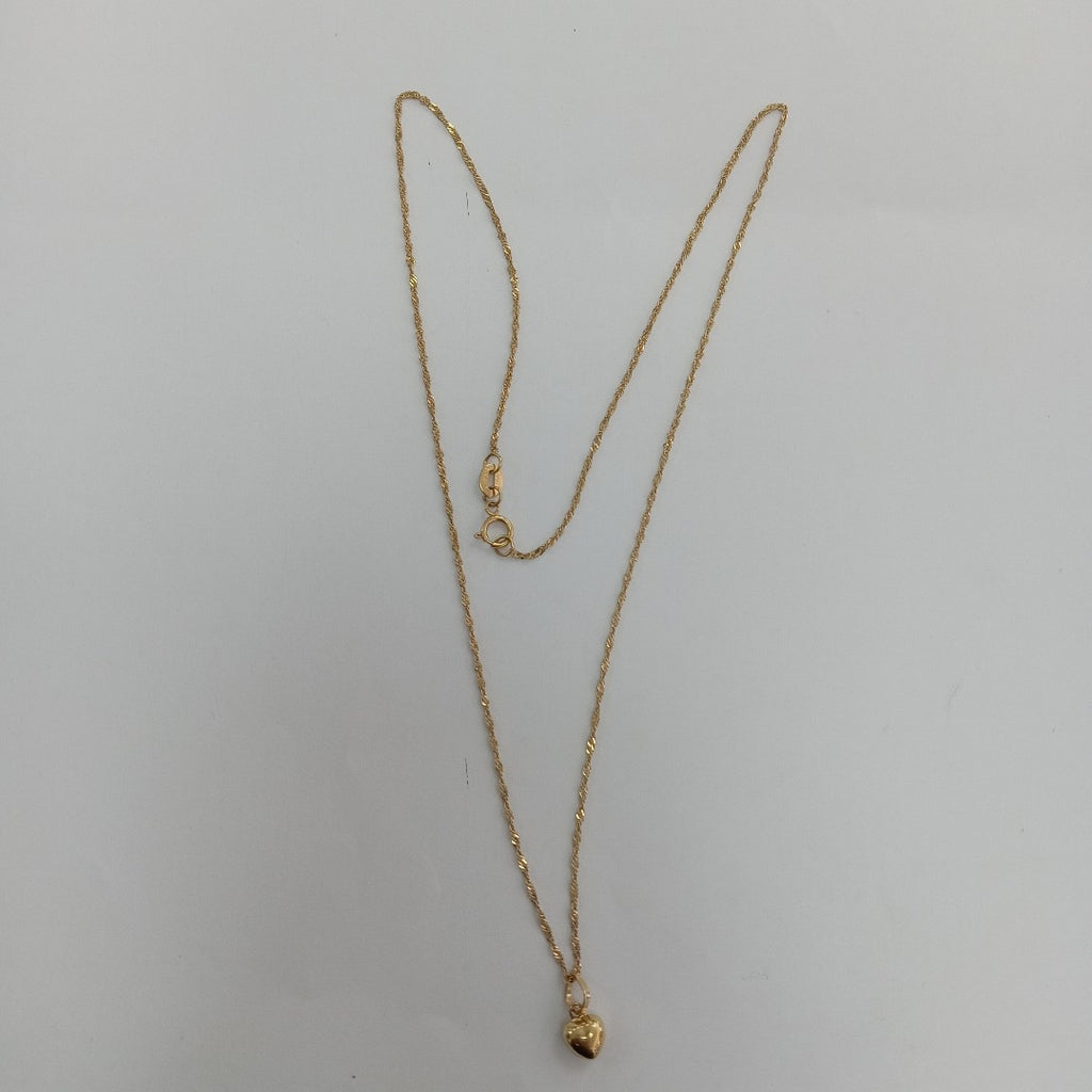 CADENA, DIJE ORO 10 K 1.5 GRMS (SEMINUEVO)